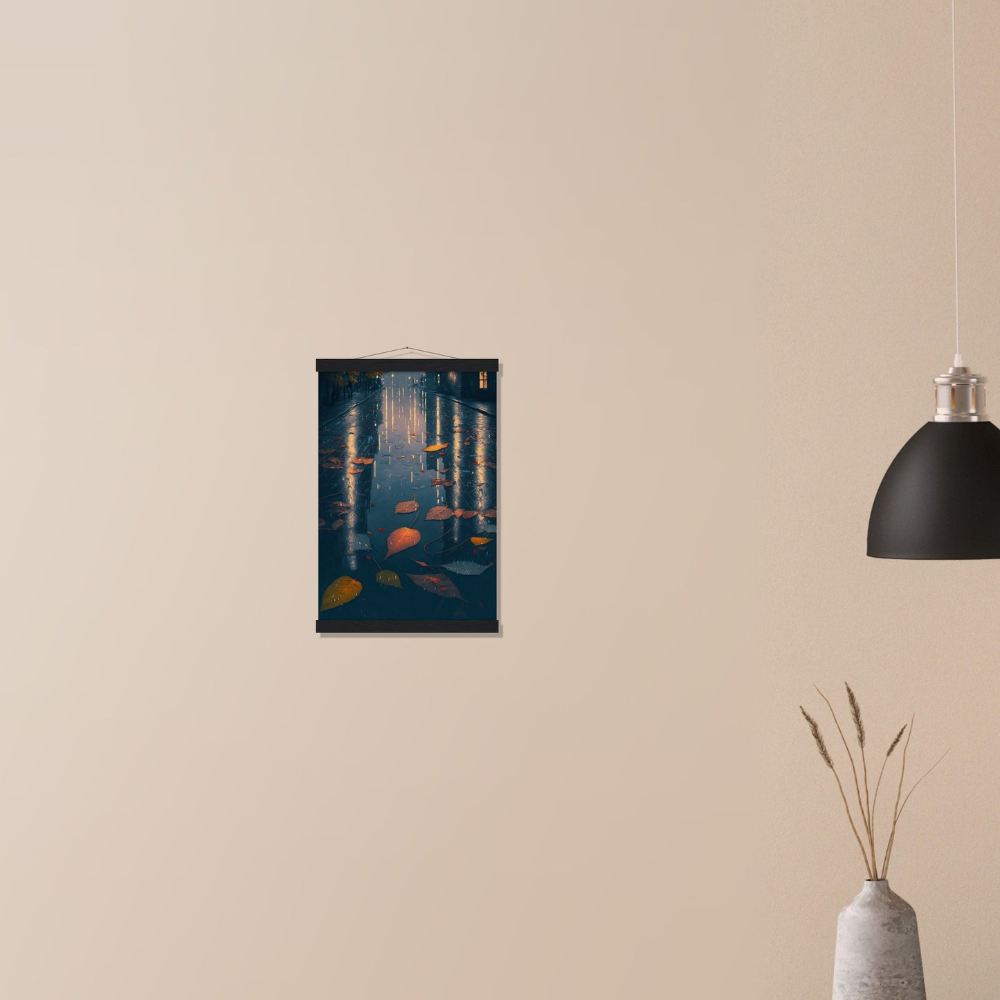 Autumn Leaves Matte Paper Poster with Hanger