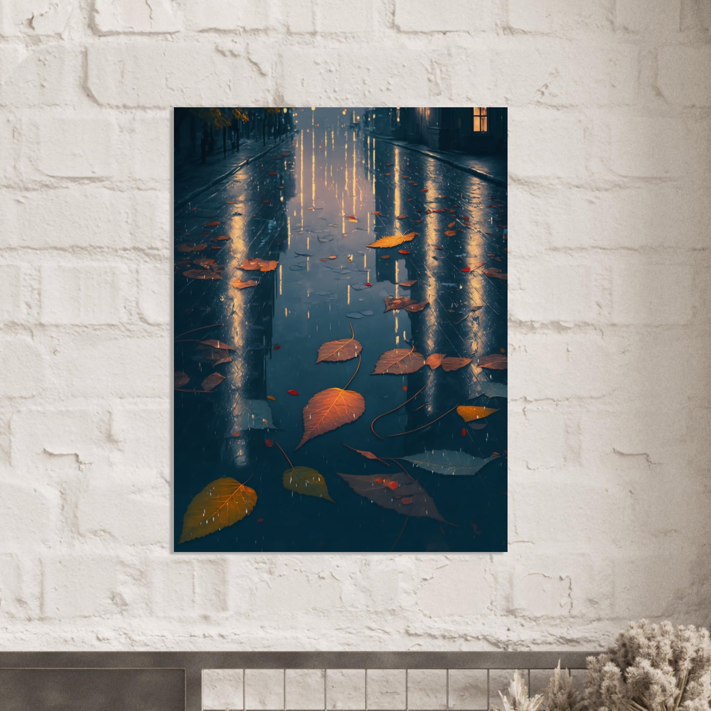 Autumn Leaves Matte Paper Poster