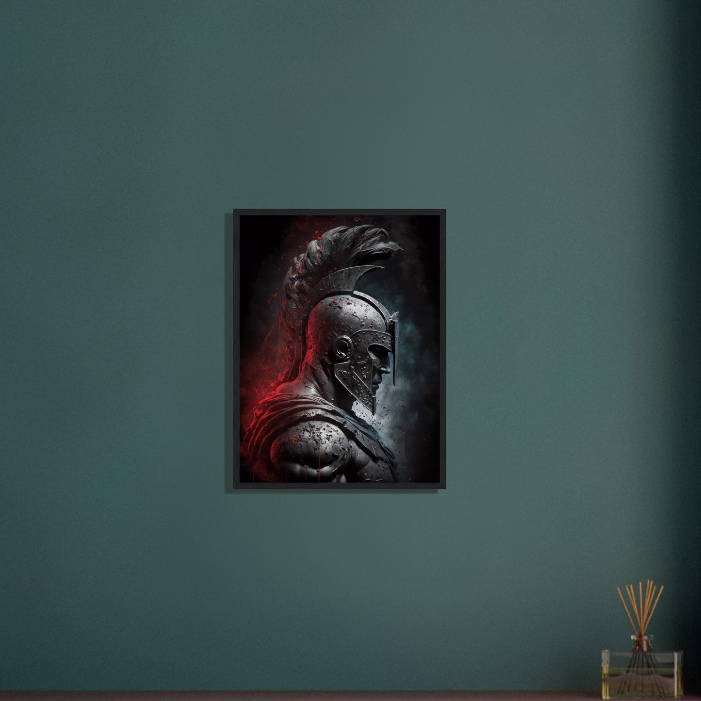 Spartan Matte Paper Wooden Framed Poster