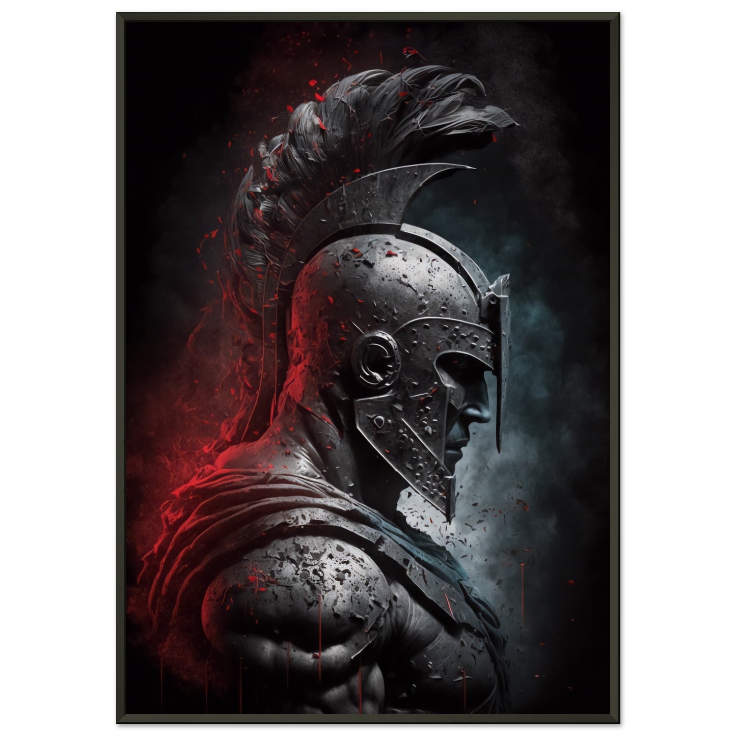 Spartan Matte Paper Metal Framed Poster