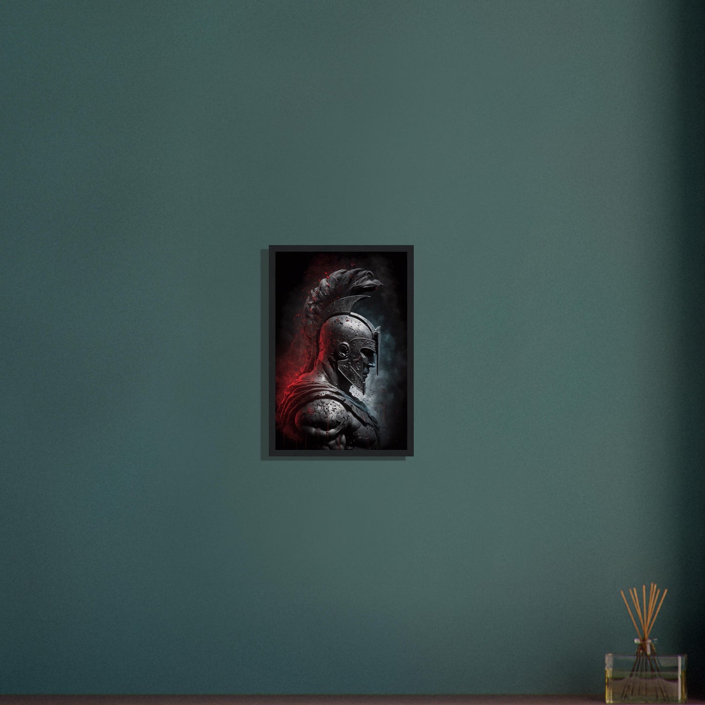 Spartan Matte Paper Wooden Framed Poster