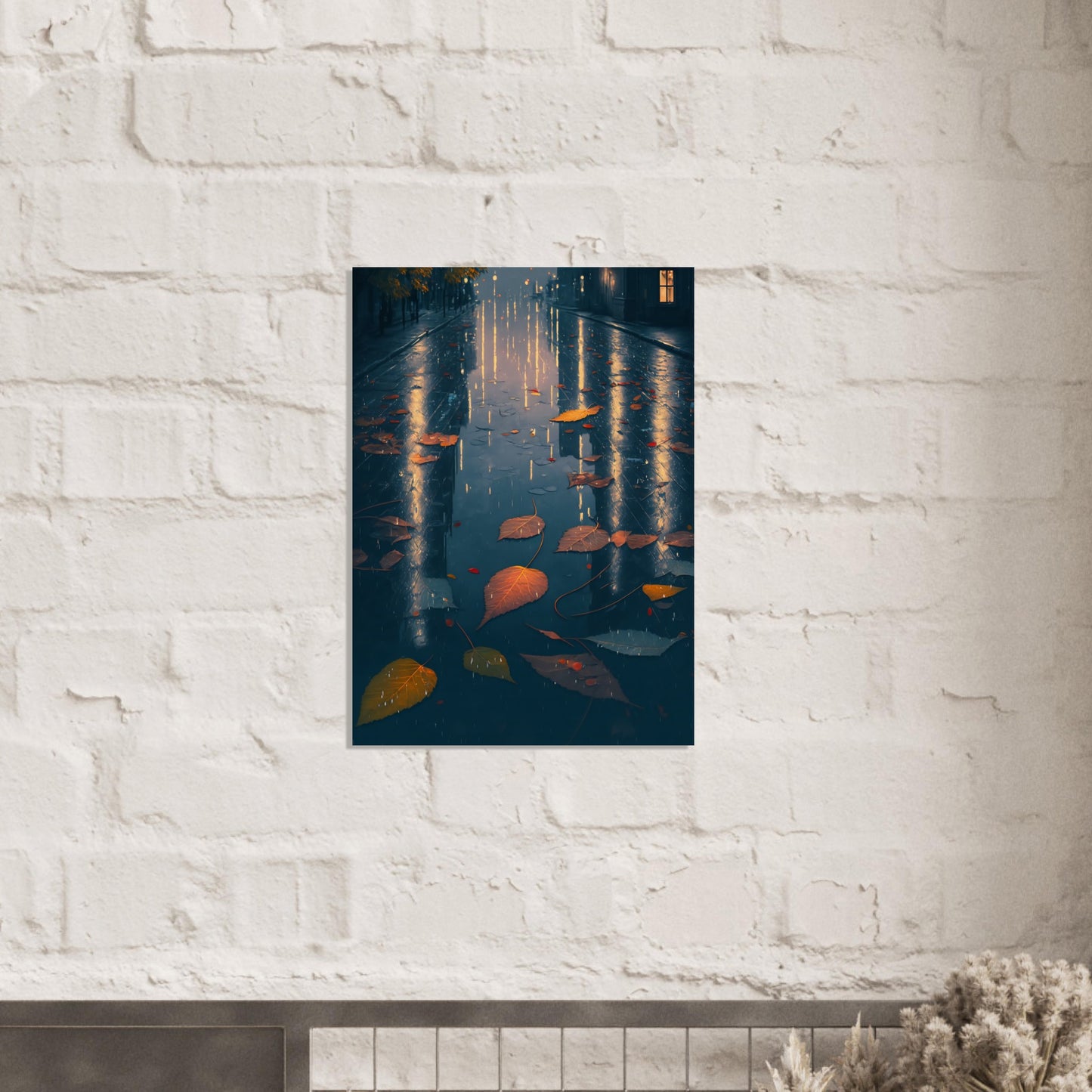 Autumn Leaves Matte Paper Poster