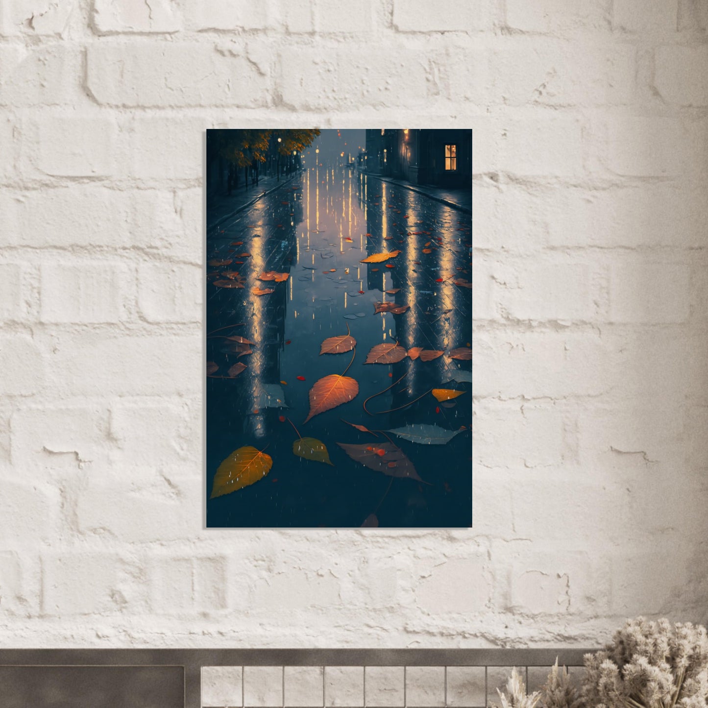 Autumn Leaves Matte Paper Poster