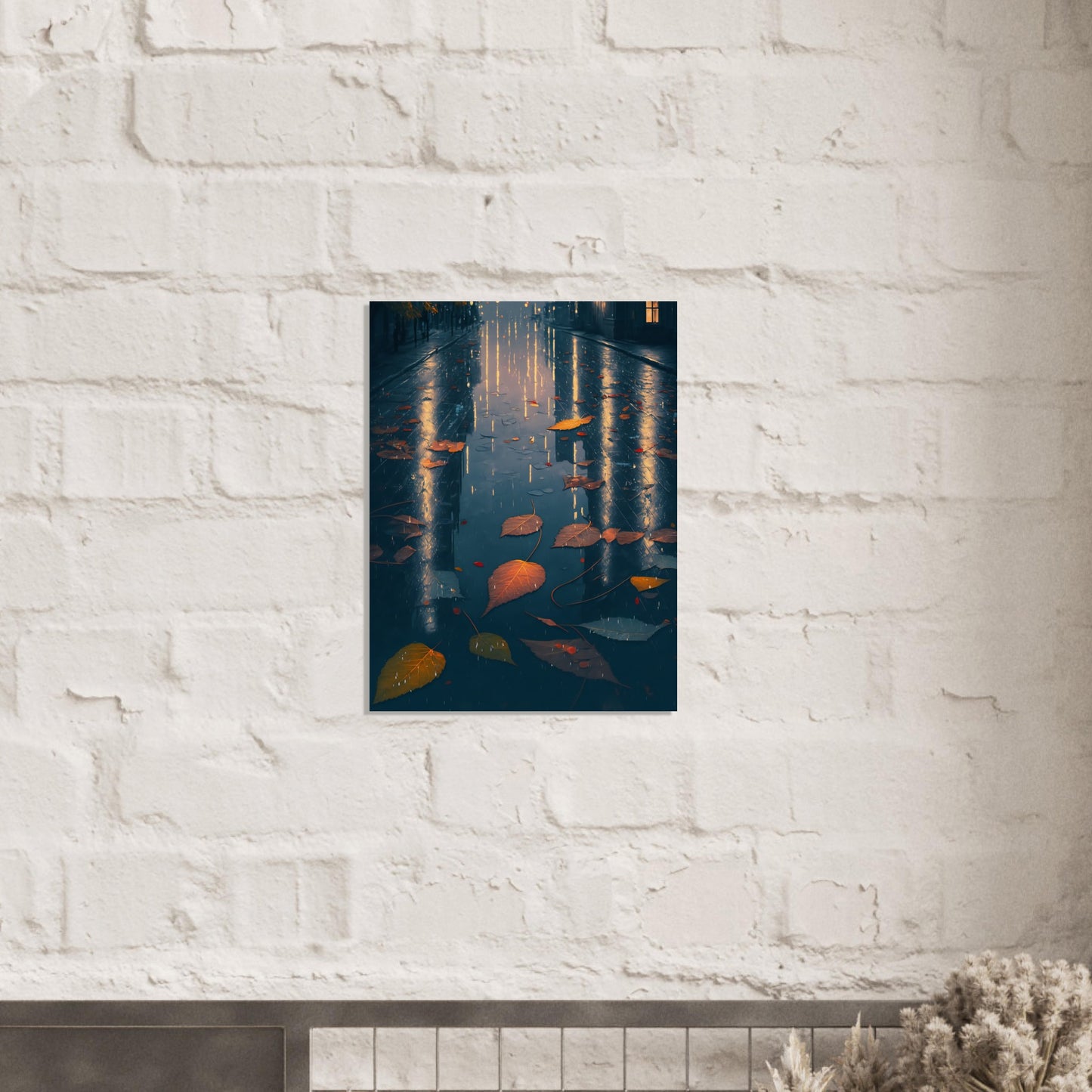 Autumn Leaves Matte Paper Poster