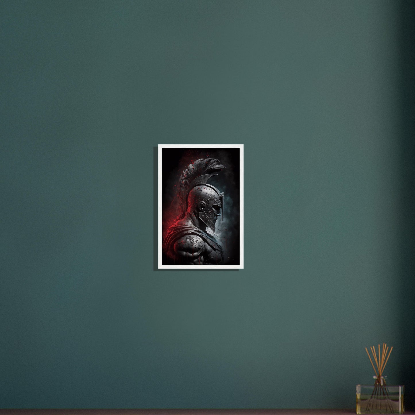 Spartan Matte Paper Wooden Framed Poster