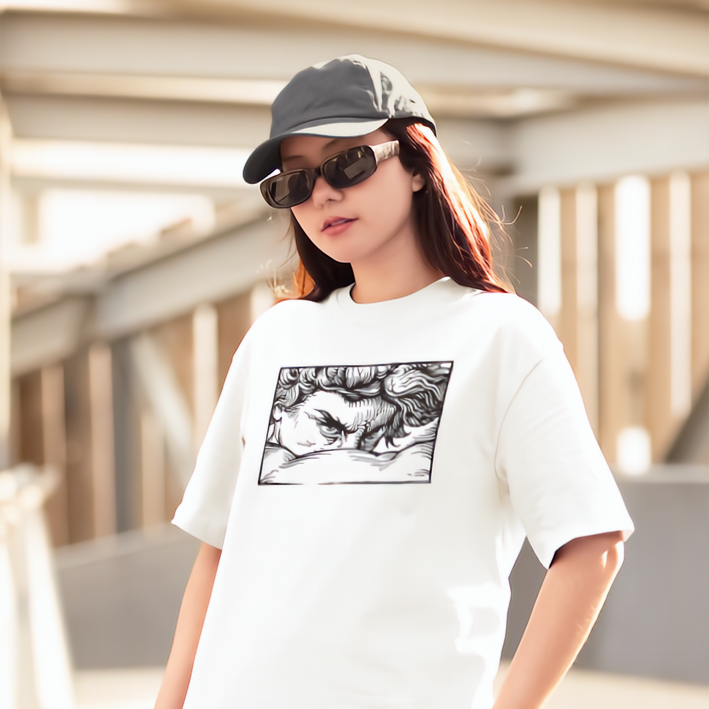 Alexandre Cabanel's 'Fallen Angel' Unisex Crewneck T-shirt
