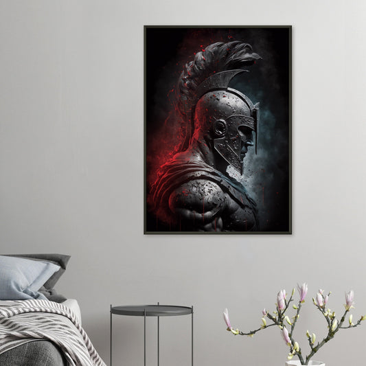 Spartan Matte Paper Metal Framed Poster